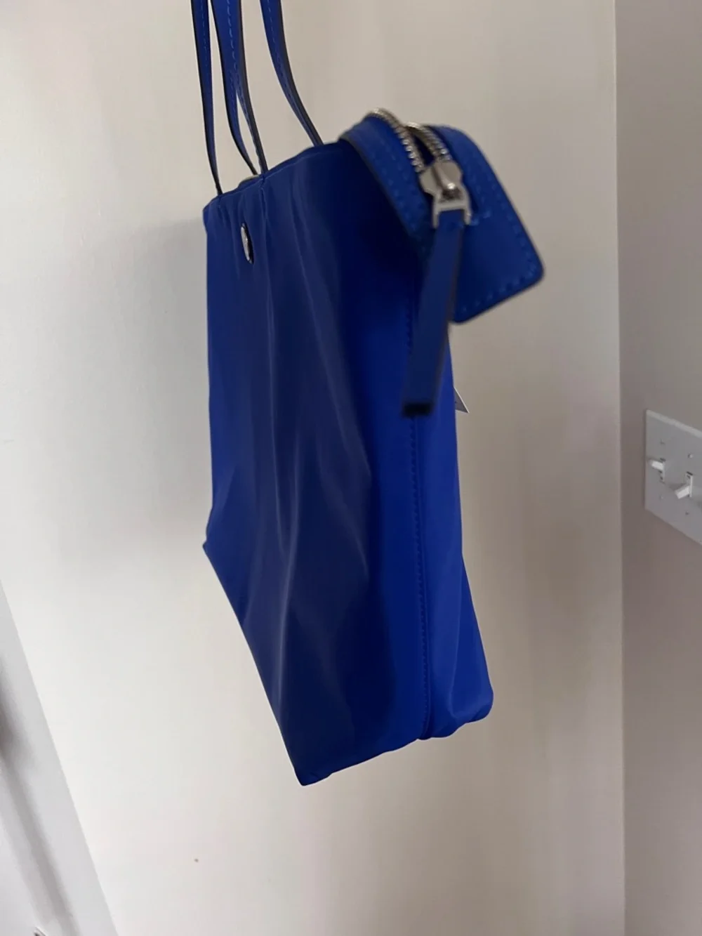TORY BURCH• Blue Nylon Tote Bag